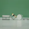 Clear frosted matte petg cosmetic jar